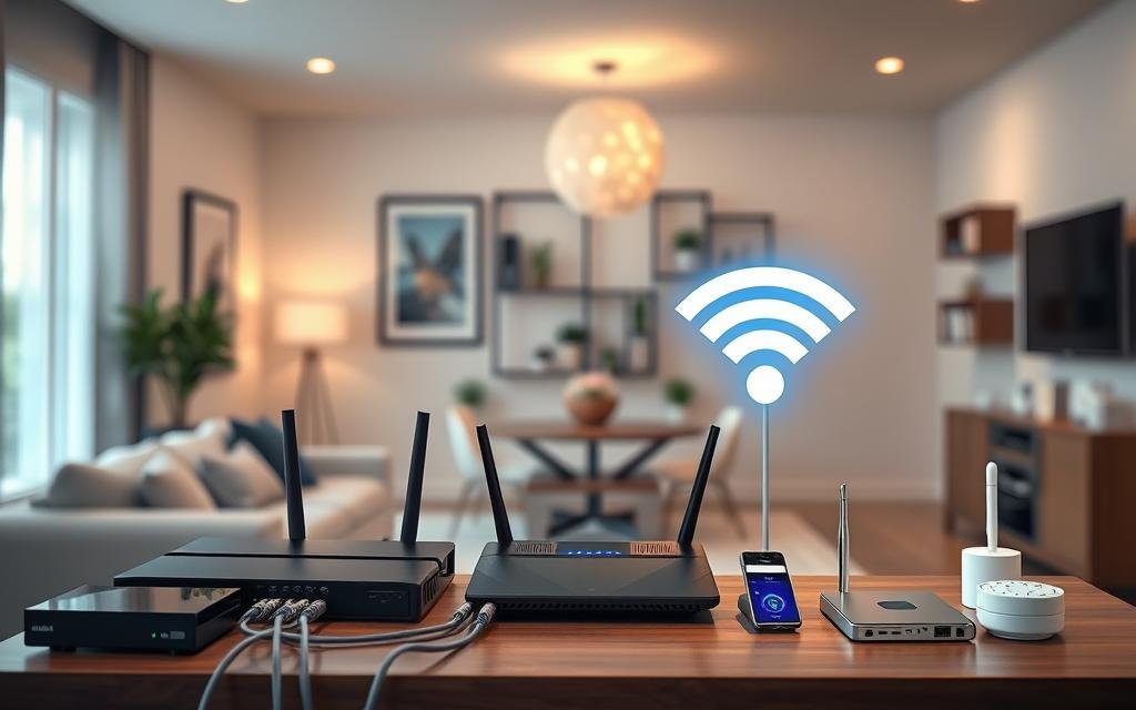 تركيب شبكات إنترنت منزلية