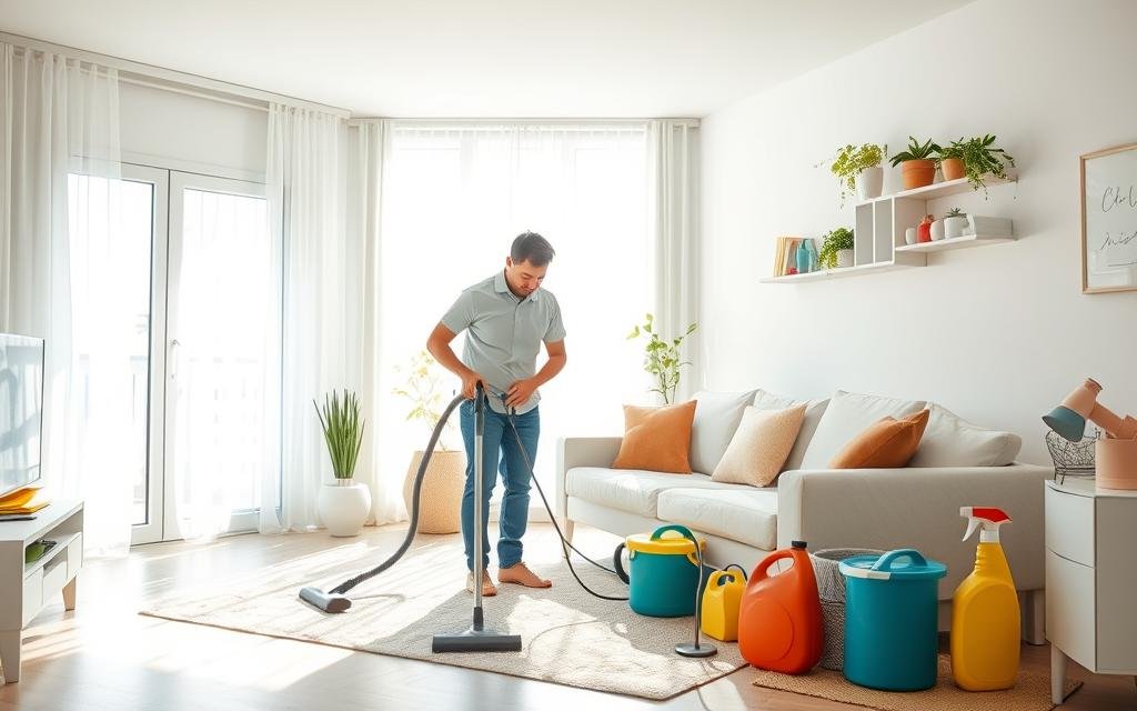 طرق لتنظيف المنزل بوقت أسرع