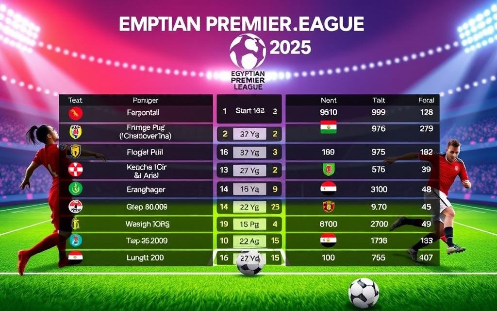ترتيب الفرق في الدوري المصري الممتاز