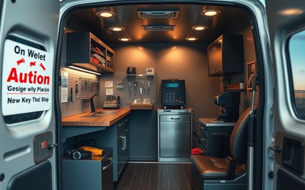 محل مفاتيح سيارات متنقل