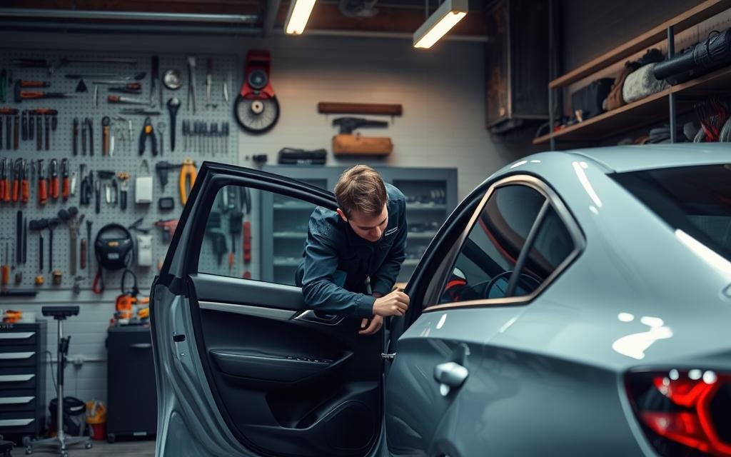 فتح أبواب السيارات المقفلة